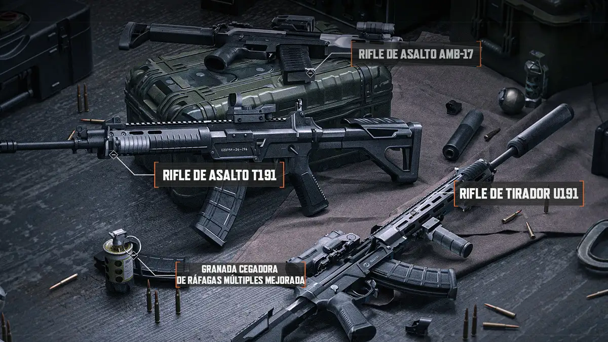 nuevas armas de la temporada 4 de Arena Breakout Infinite