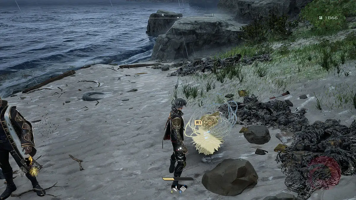 ubicacion de nectar dorado en code vein 2