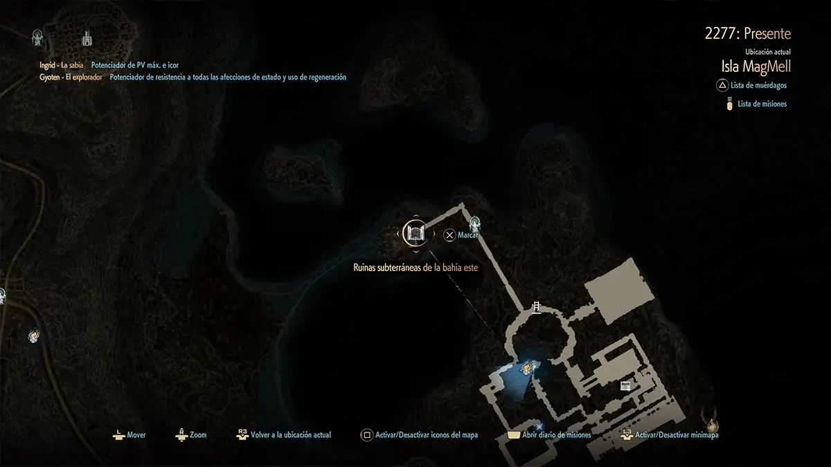 Ubicaciones de néctar dorado en code vein 2