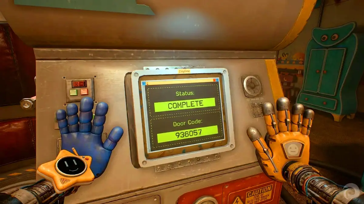 Cómo encontrar todas las memorias en Poppy Playtime Chapter 5 y conseguir el código 6 Cómo conseguir el código de la puerta en Poppy Playtime Chapter 5