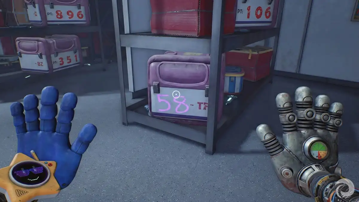 Cómo encontrar el código de la taquilla del Taller de Ingeniería en Poppy Playtime 5