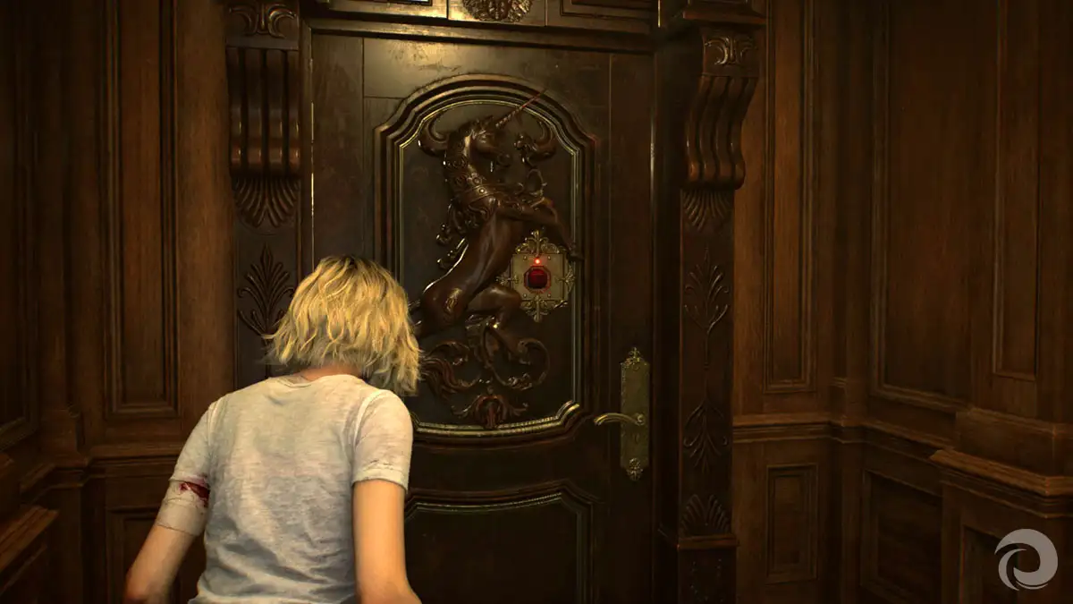 Como usar la joya roja para abrir la puerta con hendidura