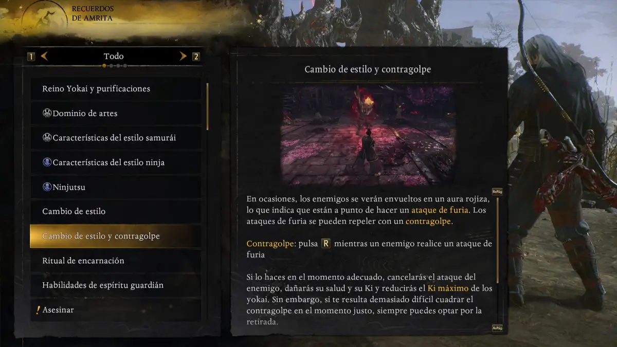 Cómo hacer contrataques en Nioh 3