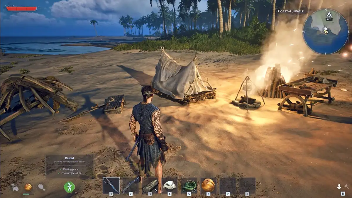 Los mejores consejos de Windrose para principiantes 4 ¿Dónde colocar los puntos de viaje rápido en Windrose?