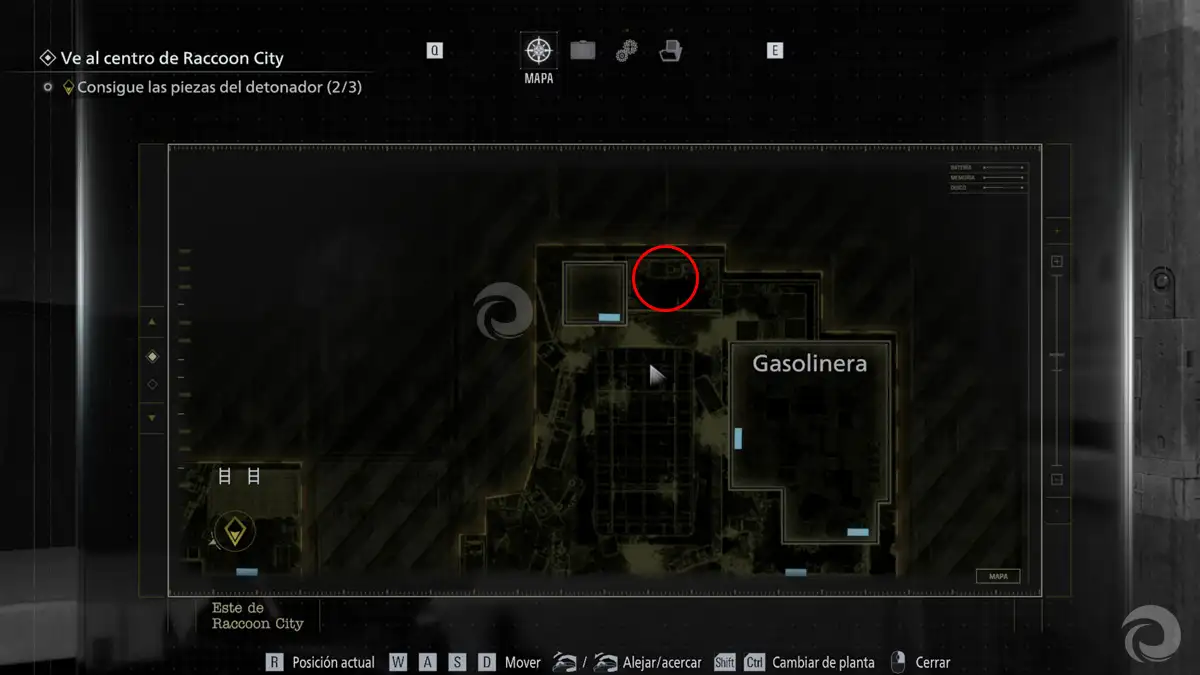 Dónde llenar el bidón de gasolina en Resident Evil Requiem