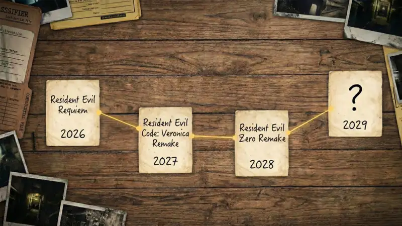 Filtración de Resident Evil destapa los lanzamientos hasta 2029 con sorpresas