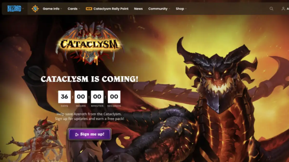 Hearthstone El Cataclismo confirma fecha de lanzamiento y el inicio del Año del Escarabajo