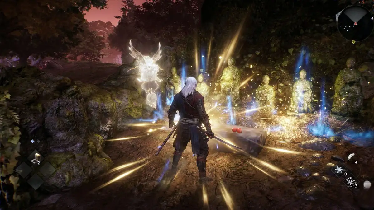 ¿Qué hacer primero en Nioh 3? Guía para principiantes 3 Importancia de rezar a las Estatuas Jizo contra la corrosión