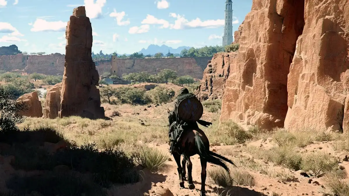 Maneras de recorrer el mundo con parkour y monturas en Crimson Desert