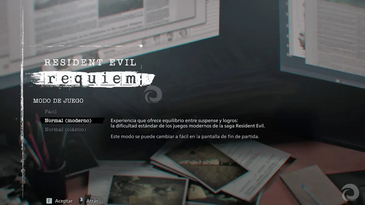 ¿Qué dificultad elegir en Resident Evil Requiem al empezar?