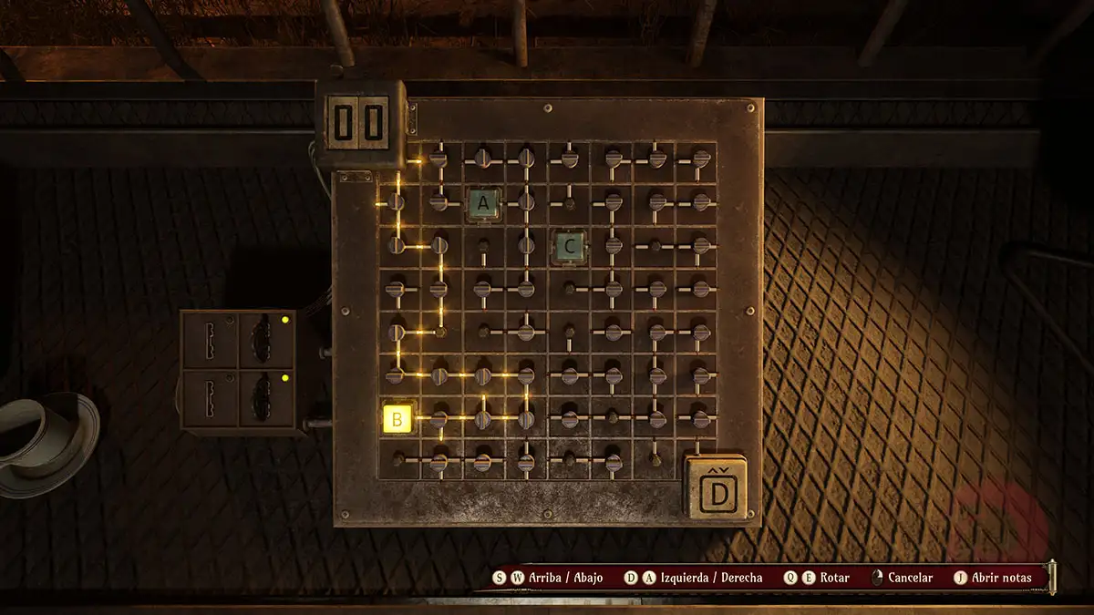 Cómo resolver el puzzle de los conmutadores en Crisol: Theater of Idols conmutador B