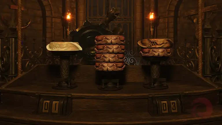 Solución al puzzle de las balanzas de Crisol: Theater of Idols