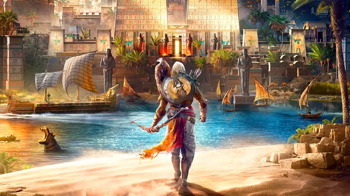 10. Assassin's Creed Origins — Un Egipto que no envejece