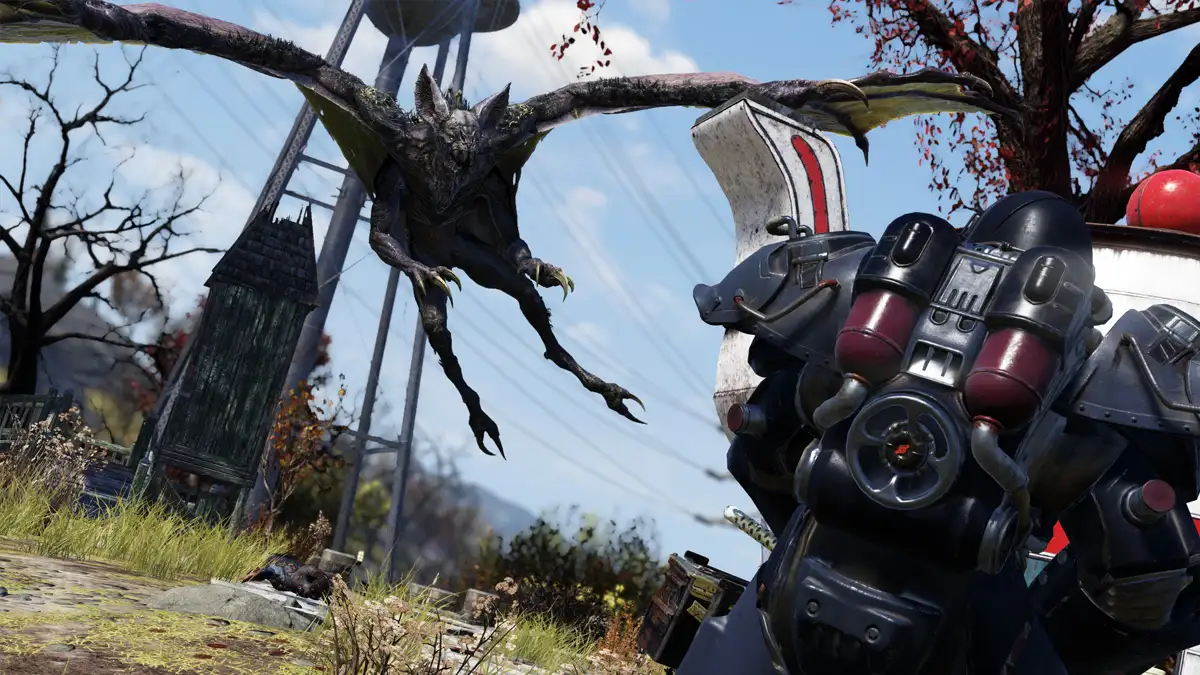 Bestia calcinada Fallout 76