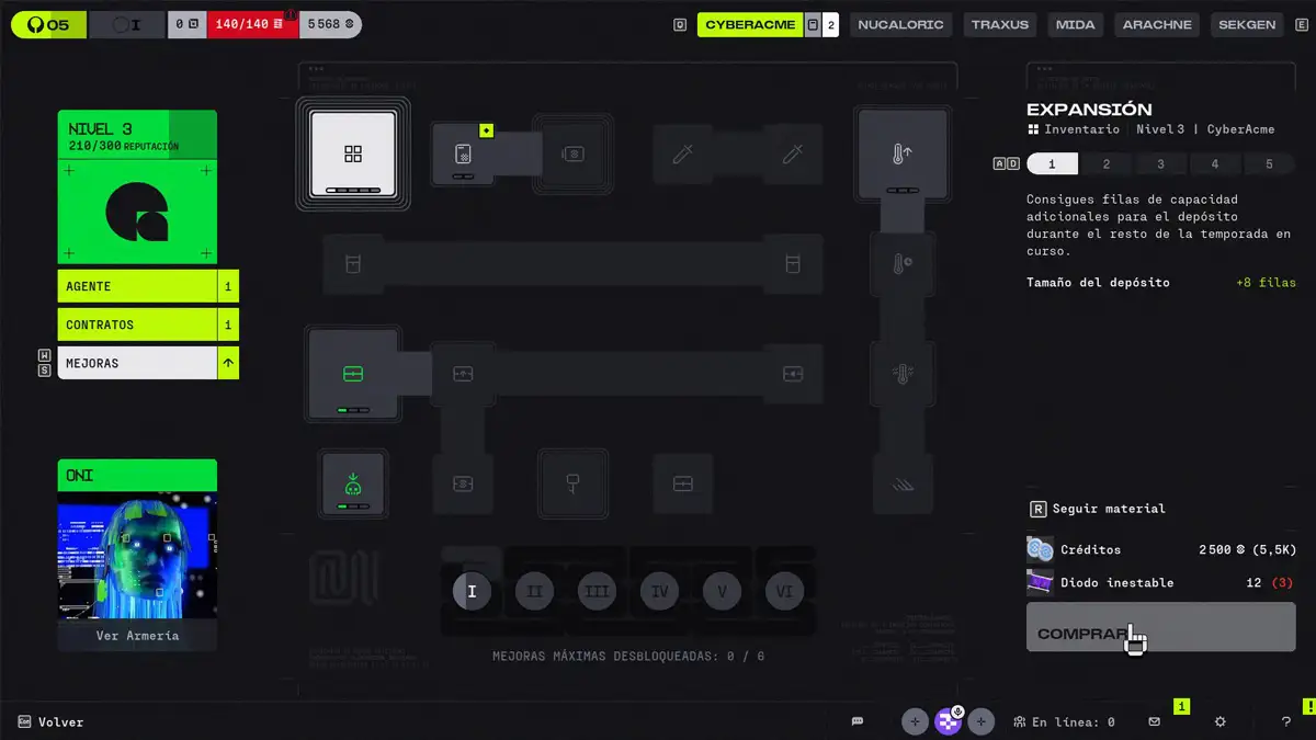 Cómo aumentar el espacio del depósito en Marathon paso a paso