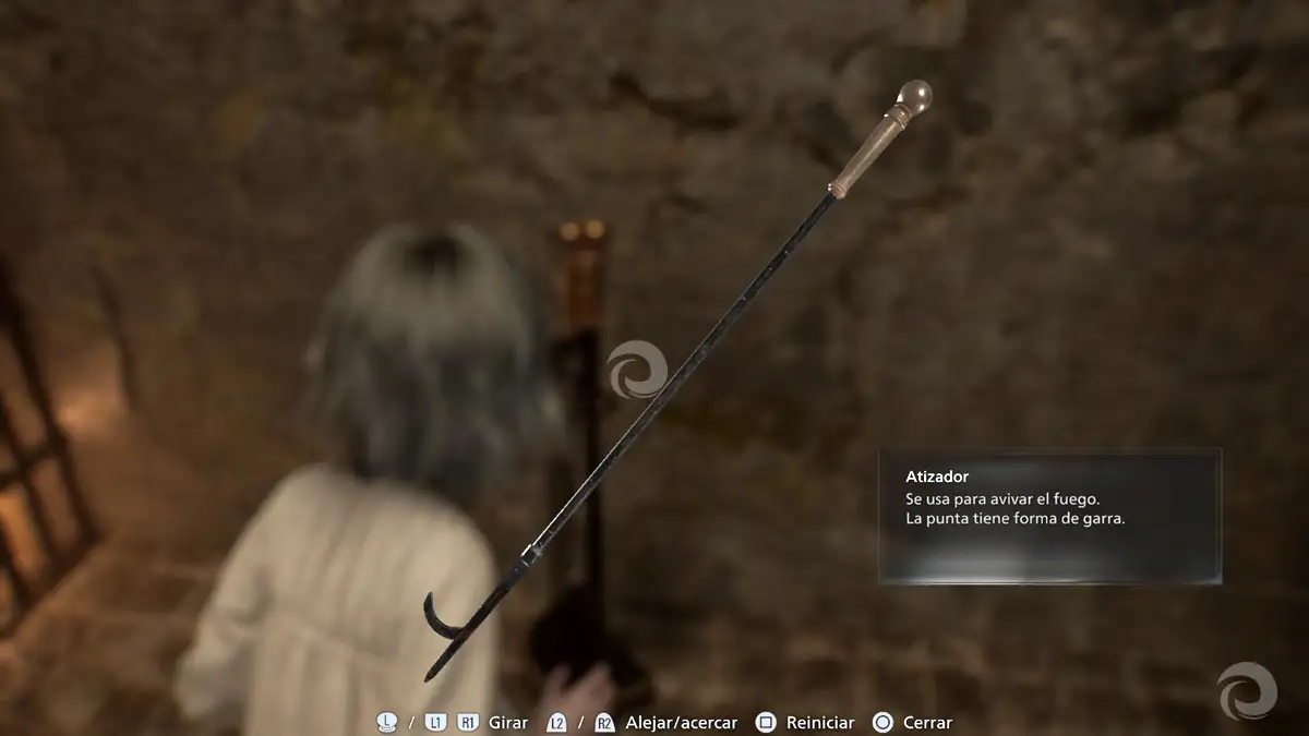 Cómo bajar la escalera de la guardería de Resident Evil Requiem - Atizador