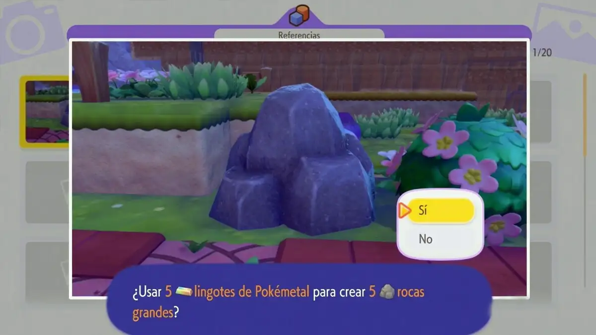 ¿Cómo crear rocas gigantes en Pokémon Pokopia?