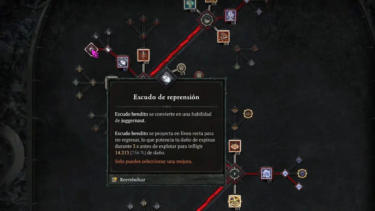 Cómo distribuir los puntos en el árbol de habilidades del paladín en Diablo 4