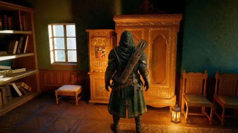 Cómo resolver la caja fuerte de la Mansión Emblema de León en Crimson Desert