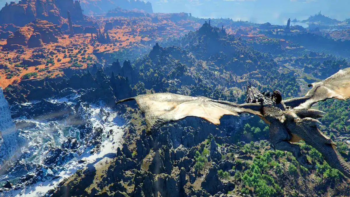 Cómo conseguir la montura del Dragón en Crimson Desert 5 Controles del dragón Blackstar en Crimson Desert