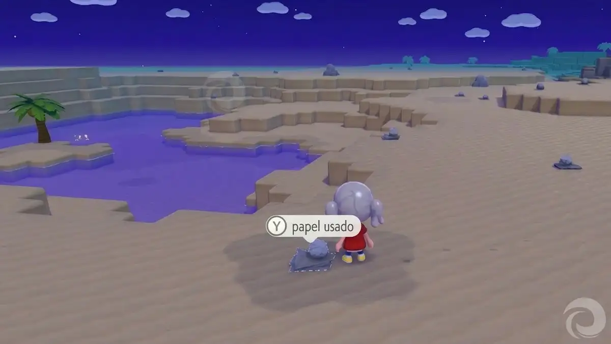 Dónde encontrar papel usado para conseguir papel en Pokémon Pokopia