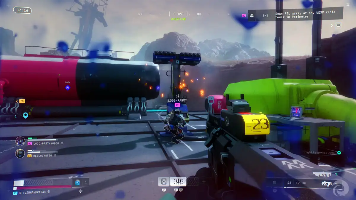 ¿Dónde sabotear la antena para Bienvenido a Tau Ceti 2/2?