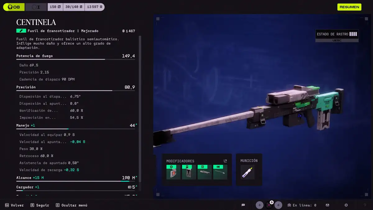 Francotirador Marathon - Centinela