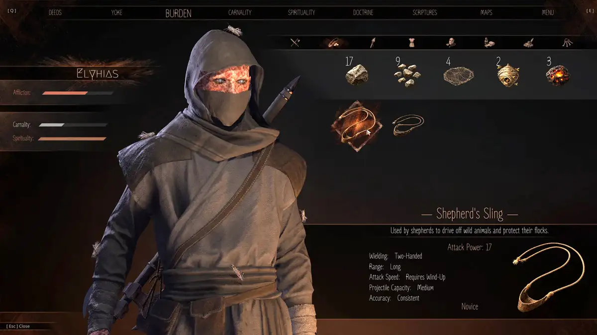 Todo sobre The Abased: El RPG bíblico donde cazas gigantes siendo un leproso 5 Las tres aflicciones de The Abased