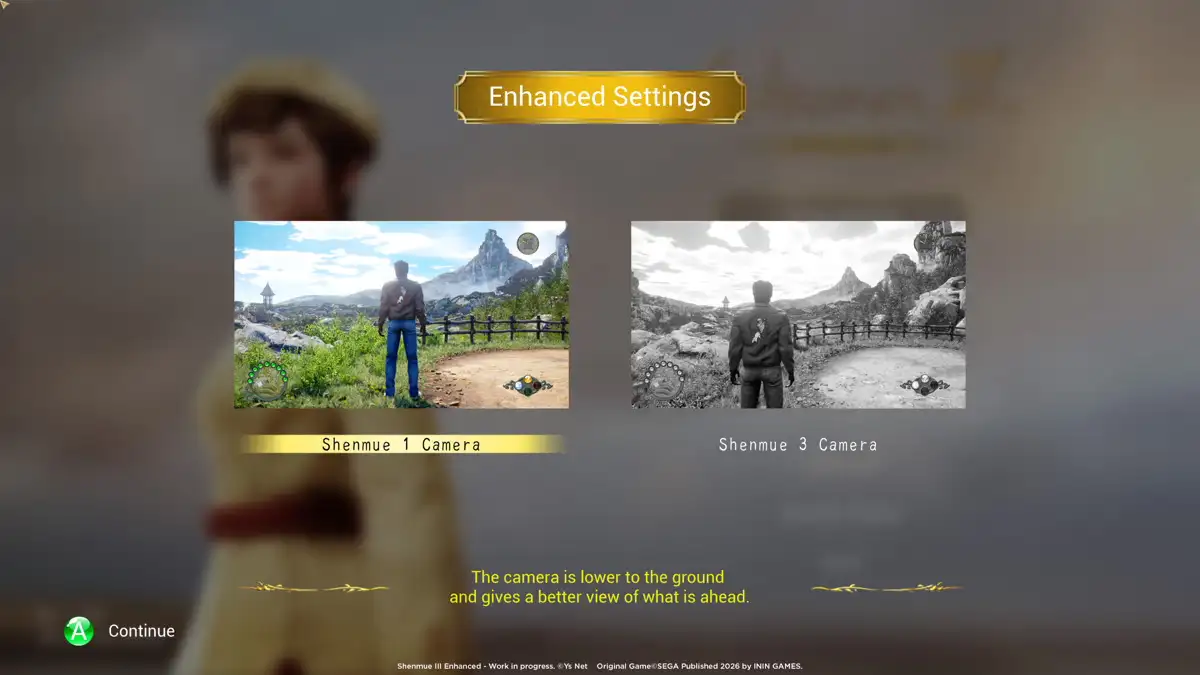 Mejoras gráficas y de rendimiento en Shenmue III Enhanced