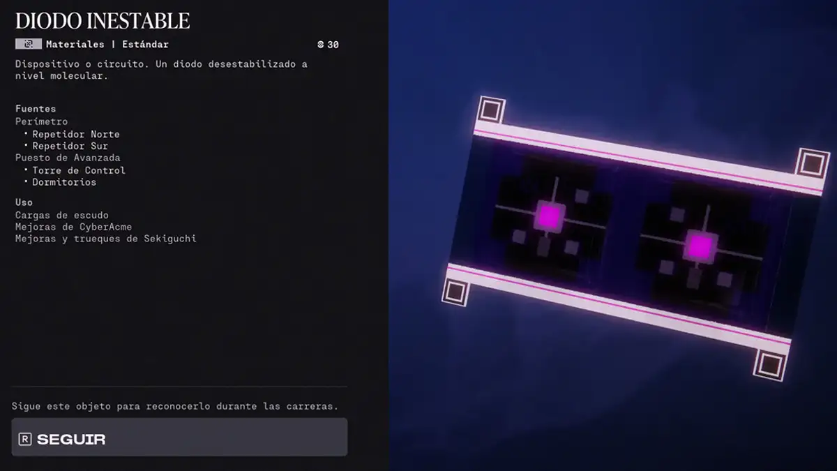 ¿Para qué sirven los diodos inestables en Marathon?