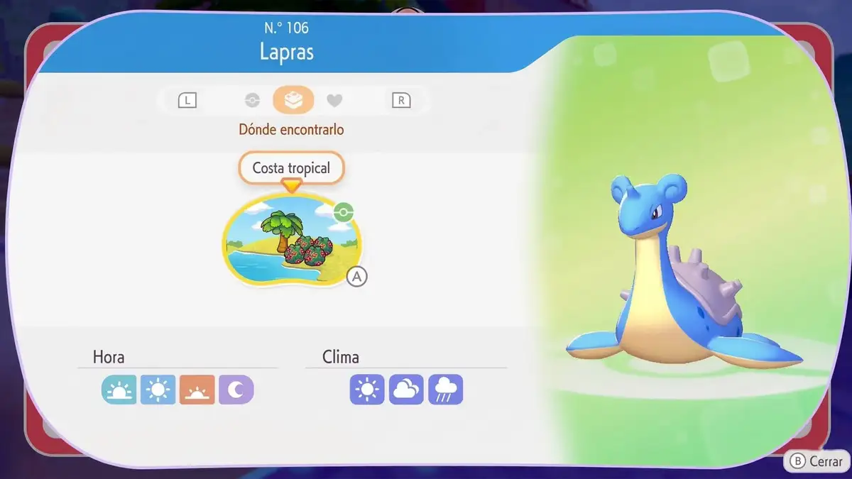 Pasos finales sobre cómo conseguir a Lapras en Pokémon Pokopia y aprender Surf