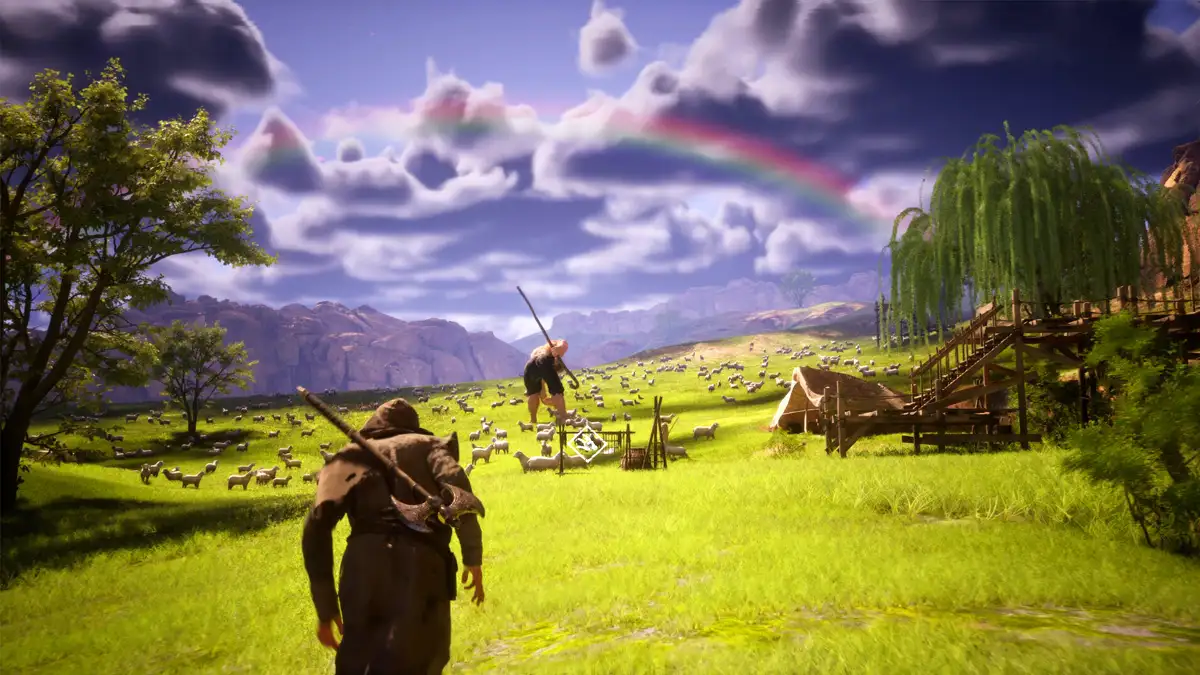 Todo sobre The Abased: El RPG bíblico donde cazas gigantes siendo un leproso 3 ¿Qué estilo de juego es The Abased y qué tienes que hacer?