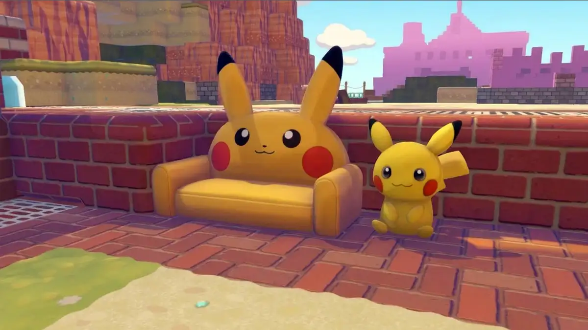 ¿Qué necesitas para conseguir a Mimikyu en Pokémon Pokopia? Sofá Pikachu y Muñeco Pikachu de Pokémon Pokopia