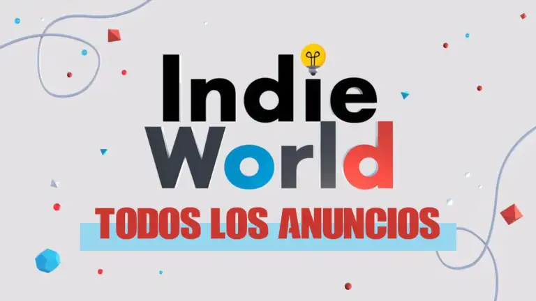 Todos los anuncios del Nintendo Indie World de marzo 2026