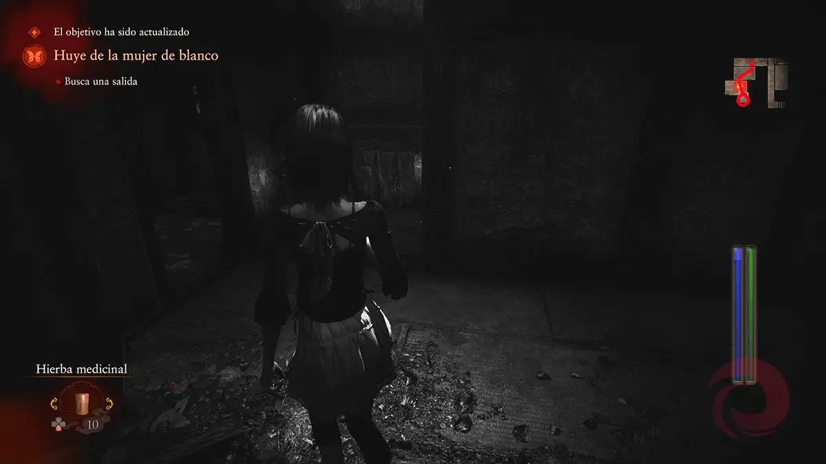 Cómo escapar del fantasma en el capítulo 7 de Fatal Frame 2