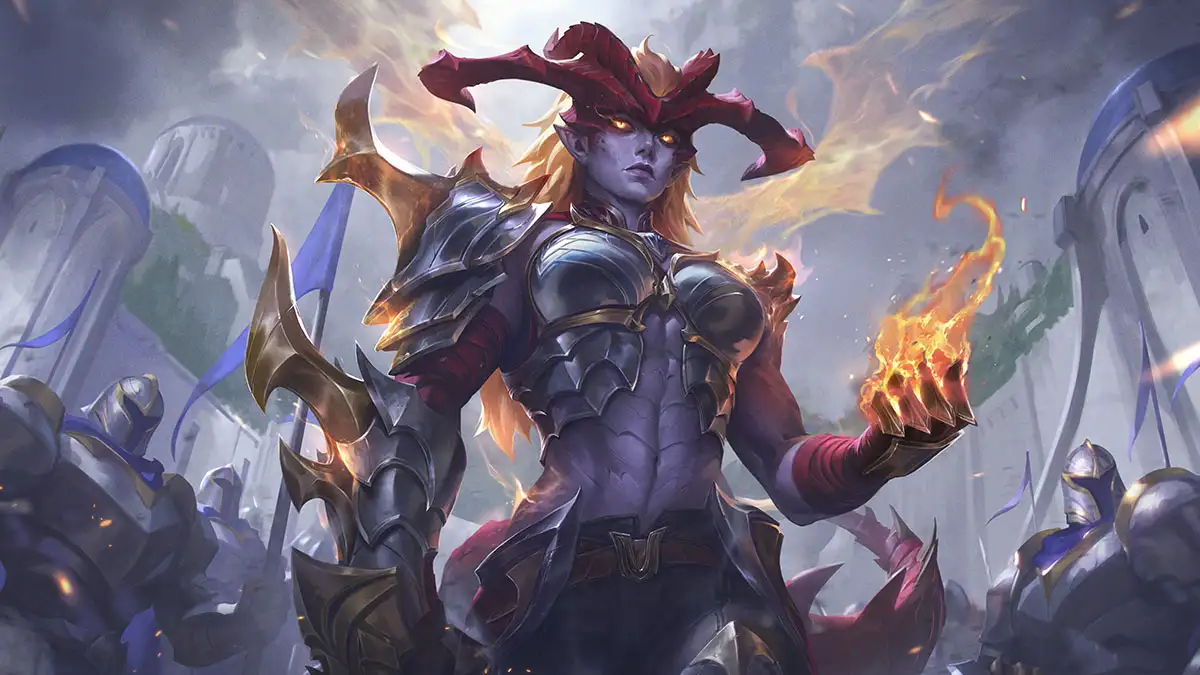 Guía del rework de Shyvana en League of Legends splash art visual