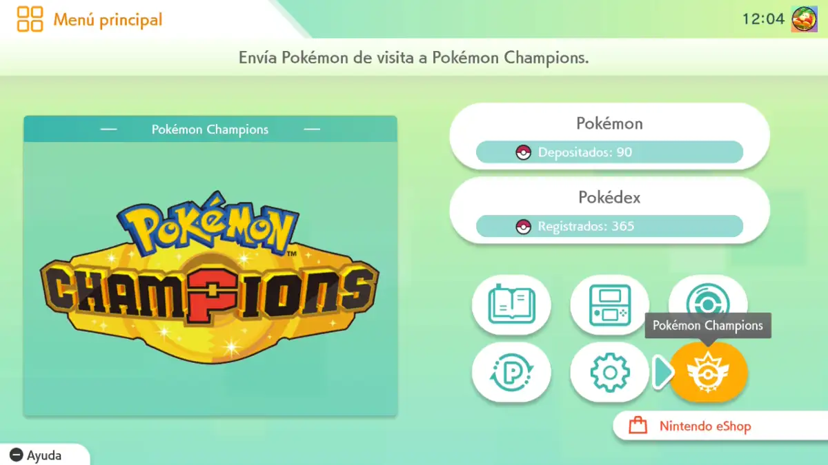 Cómo conectar Pokémon HOME con Pokémon Champions