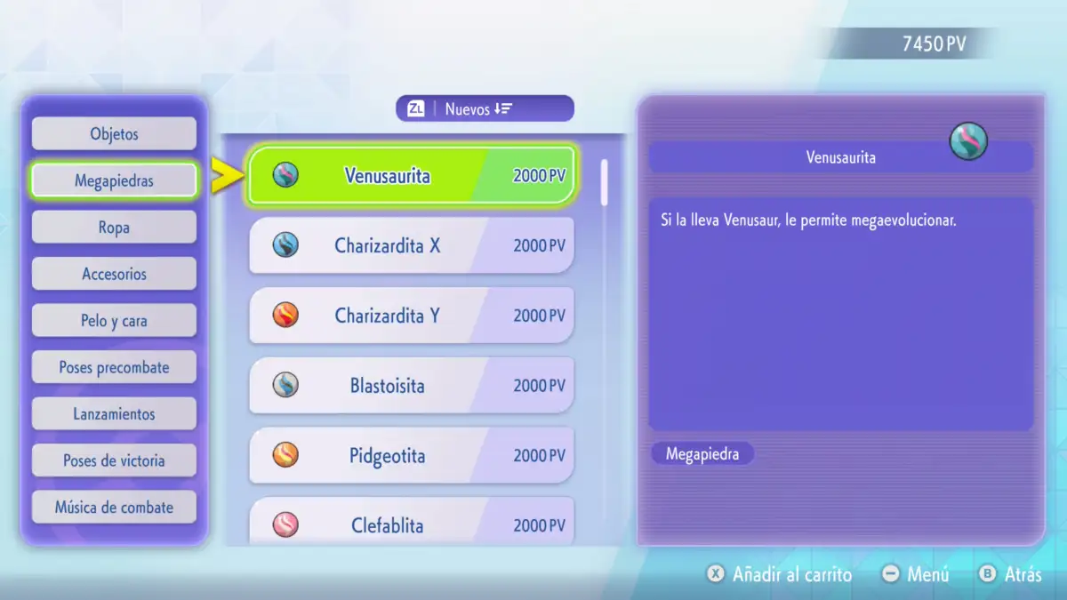Cómo conseguir megapiedras en Pokémon Champions