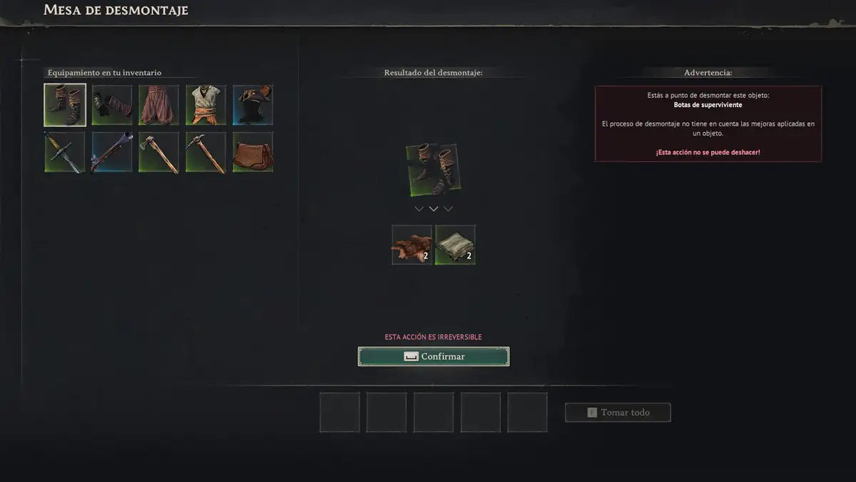 Cómo desmontar objetos en Windrose paso a paso