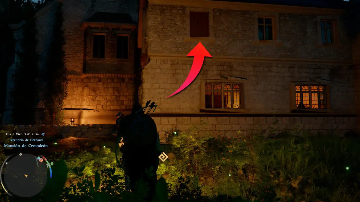 Cómo entrar en la Mansión de Crestaleón sin misiones completadas