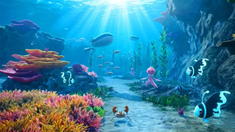 El Mapa filtrado de Pokémon Viento y Oleaje un océano abierto que me da muchísimo miedo