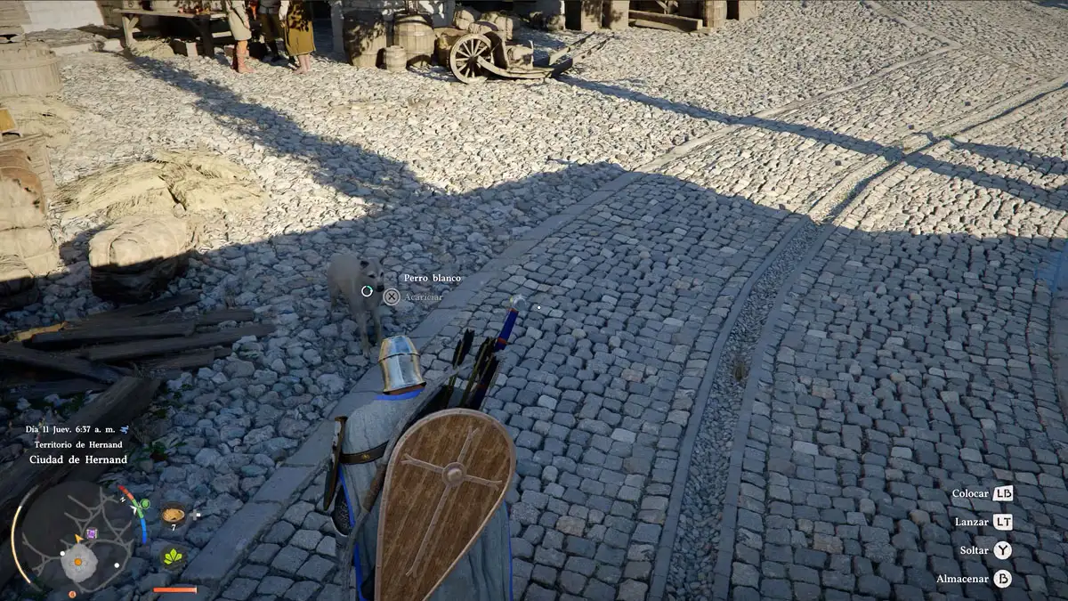 Guía para domesticar al perro blanco de la ciudad principal de Crimson Desert