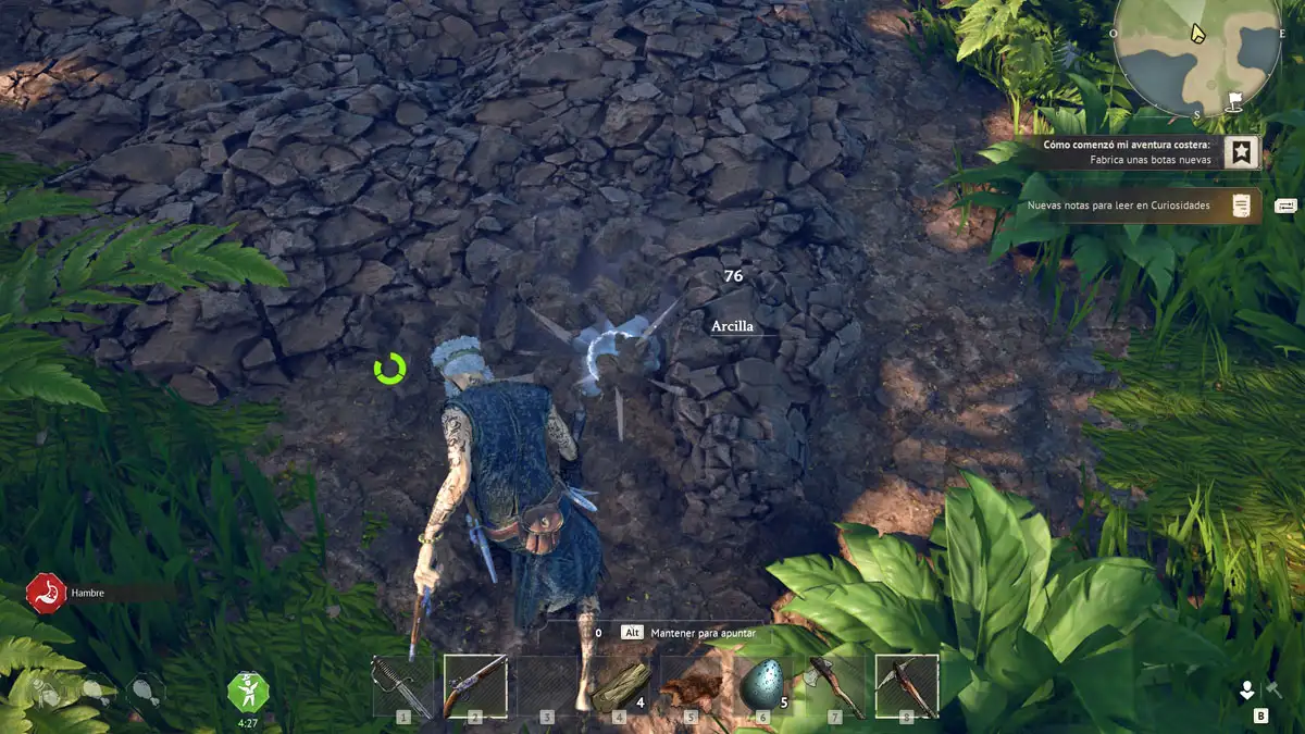 Los 5 objetos que debes fabricar primero en Windrose 2 Hacha y pico para recoger recursos mucho más rápido