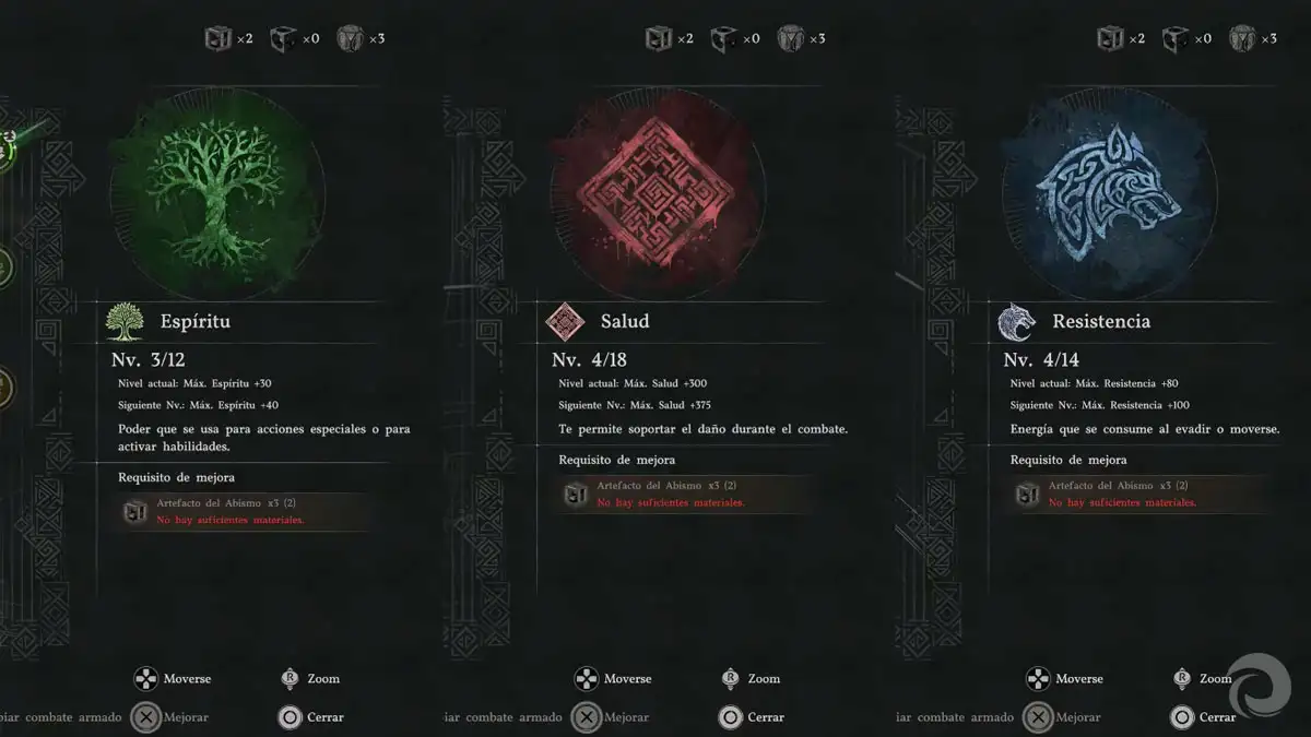 Las mejores habilidades de Crimson Desert para empezar 1 Cuáles son las mejores habilidades de Crimson Desert Mejora tus atributos base antes que los ataques en Crimson Desert: Resistencia, Salud y Espíritu