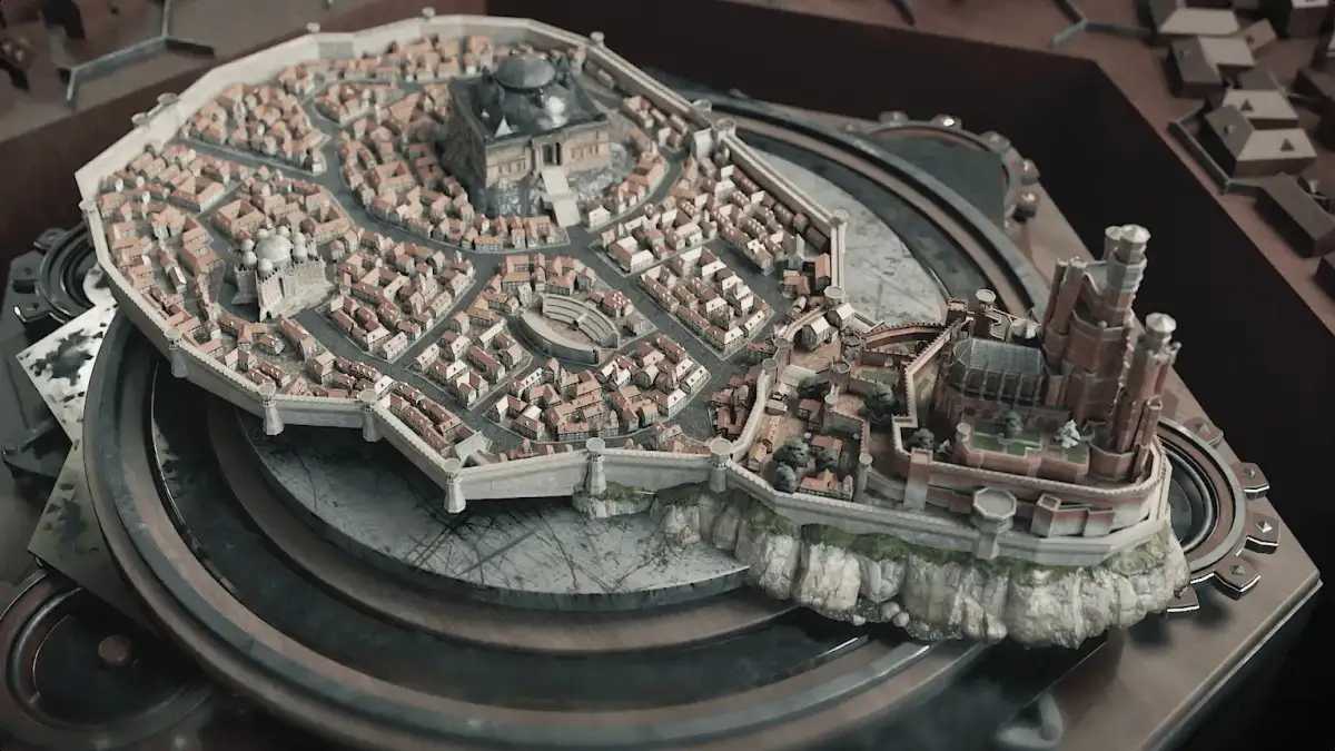 Game of Thrones: Dragonfire —fecha de lanzamiento, cómo registrarse y todo lo que sabemos 1 Maqueta de una ciudad de Game of Thrones: Dragonfire