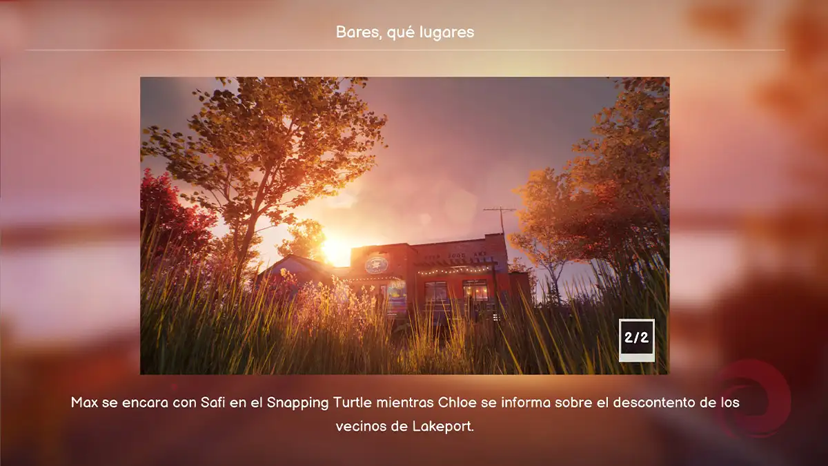 Dónde están los coleccionables de "Bares, qué lugares" en Life is Strange: Reunion 1 Dónde están los coleccionables de Bares, qué lugares en Life is Strange: Reunion