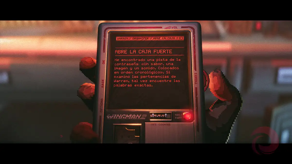 Cómo abrir la caja fuerte de Warren en REPLACED