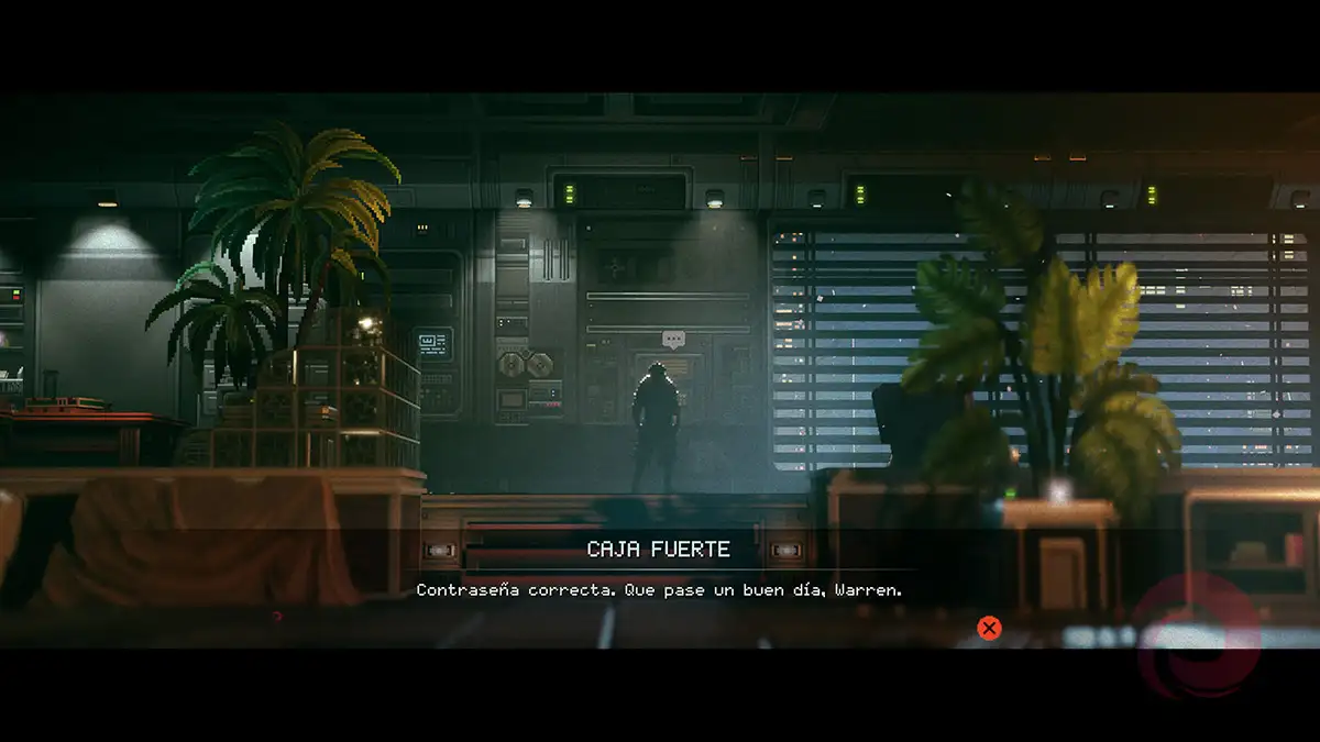 Cómo abrir la caja fuerte de Warren en REPLACED