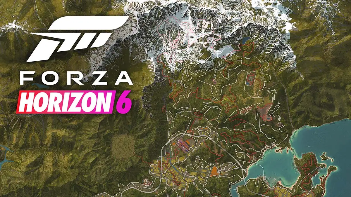 Cómo es el mapa de Forza Horizon 6: circuitos y localizaciones