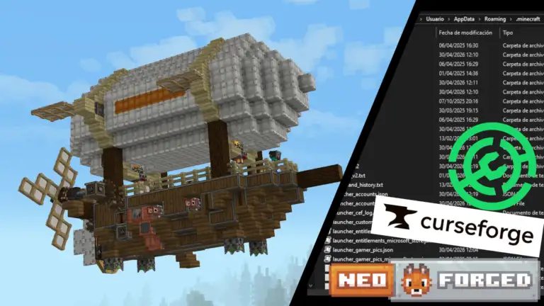 Guia como instalar Create Aeronautics mod de Minecraft